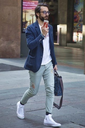 Mint Pants Outfits For Men: 