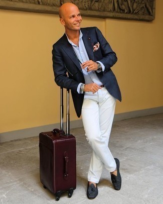 Red Suitcase Outfits For Men: 