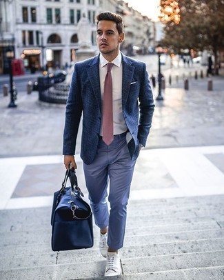 Pink Tie Outfits For Men: 