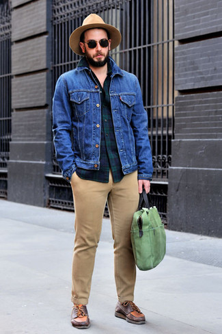 Mint Leather Messenger Bag Outfits: 