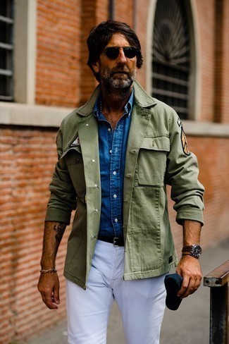 Navy Baseball Cap Outfits For Men After 50: 
