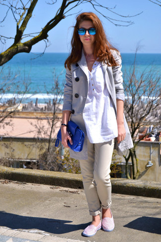Trenchcoat with Tunic Outfits: 