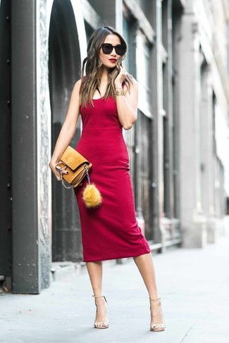 Red Bodycon Dress Outfits: 