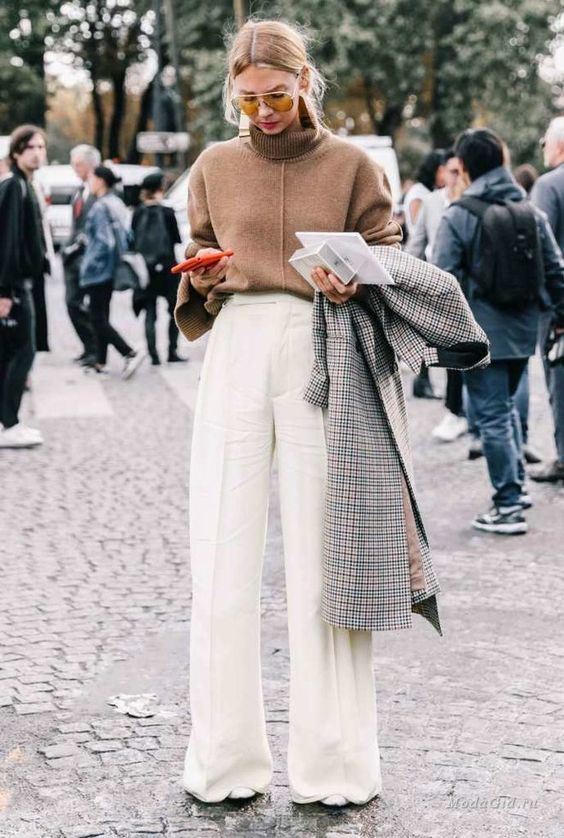 5 Effortless Ways to Style Winter White Pants | Vogue
