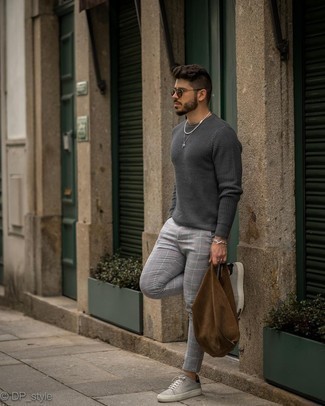 Gray Thermal Sweater