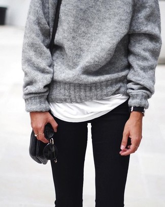Layered Look Sweater