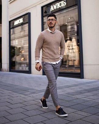 Brown Wool Cashmere Lightweight Sweater