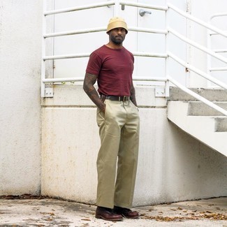 Panelled Cotton Canvas And Nylon Trousers