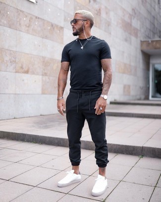 Black Pants Casual Summer Outfits For Men (500+ ideas & outfits