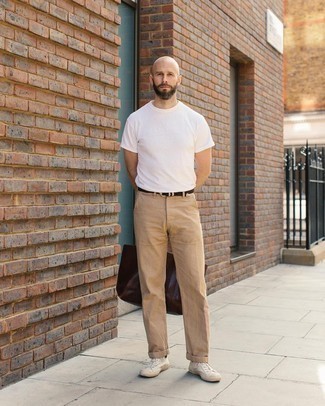 Brand Skinny Chinos In Cropped Length