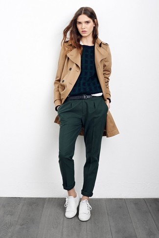 Olive Dress Pants Outfits For Women: 