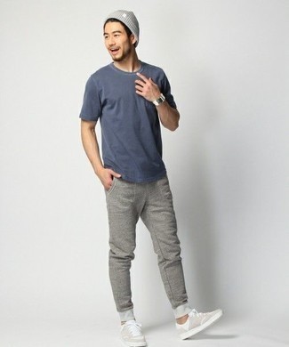Jogger Heather Gray Double Knit Pant