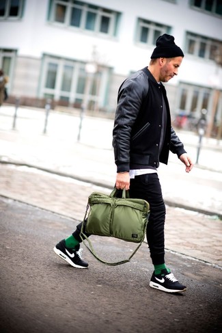Olive Canvas Briefcase Outfits In Their 30s: 
