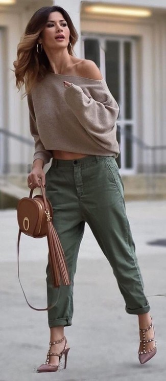 Olive Pants Fall Outfits For Women (99 ideas & outfits)