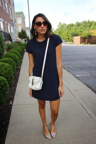 Navy Casual Dress Outfits: 