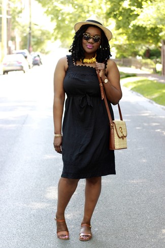 Black Peasant Dress Outfits: 