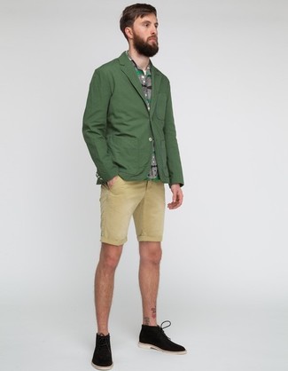 How to Wear a Dark Green Blazer (102 looks) | Men's Fashion