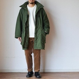 Lafayette Water Resistant Coat With Faux Shearling Lining