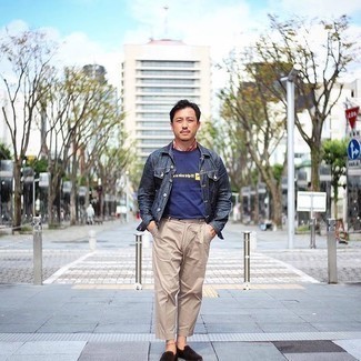 Maison Mihara Yasuhiro Belted Denim Jacket