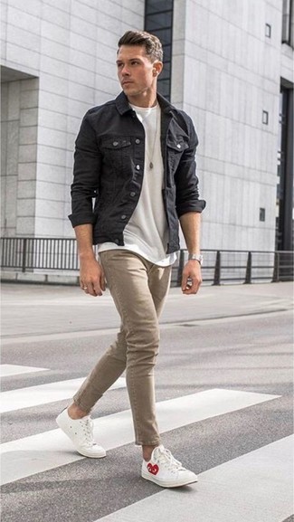 outfits with khaki skinny jeans
