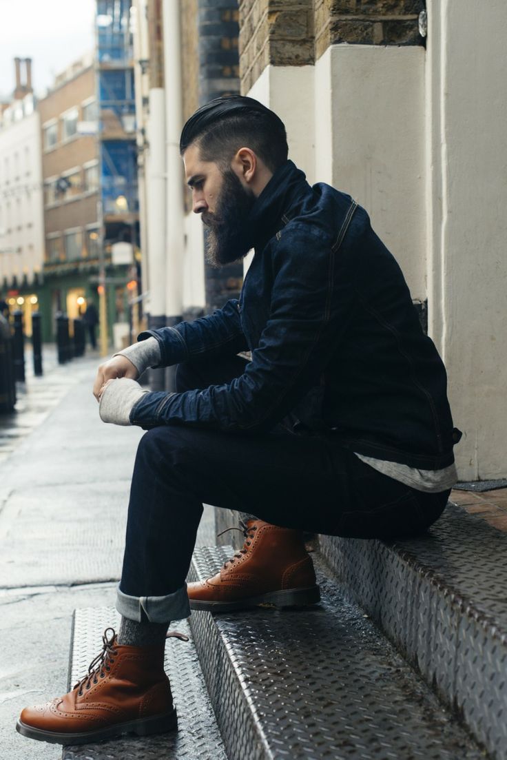 How to Wear a Denim Jacket (256 looks) | Men's Fashion