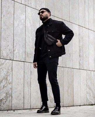 Five Ways to Wear a Black Denim Jacket - Meagan's Moda-sgquangbinhtourist.com.vn