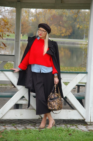 Black Beret Outfits: 