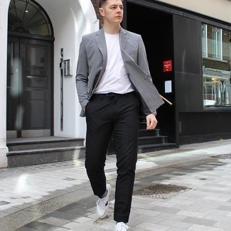 Oversized Suit Jacket In Prince Of Wales Check