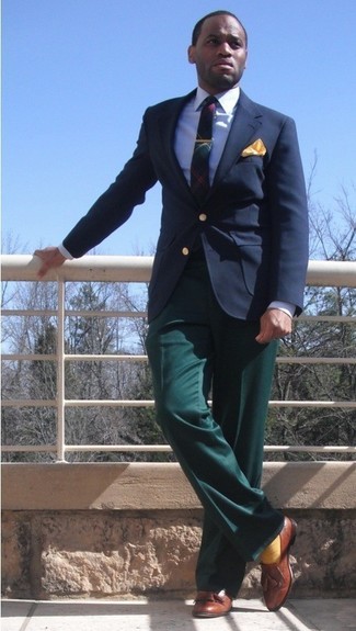 Olive Dress Pants Outfits For Men: 