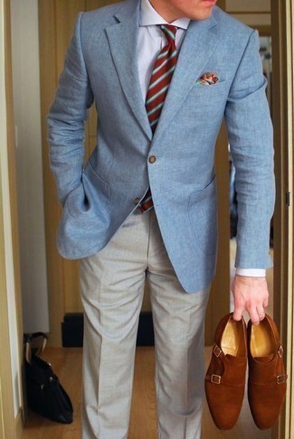 Red Paisley Pocket Square Outfits: 