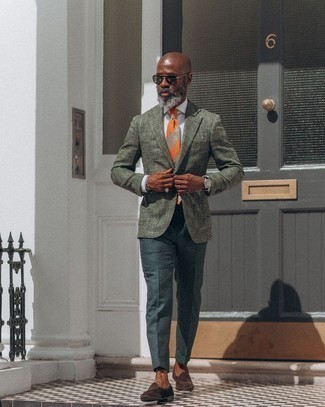 Teal Dress Pants Warm Weather Outfits For Men: 