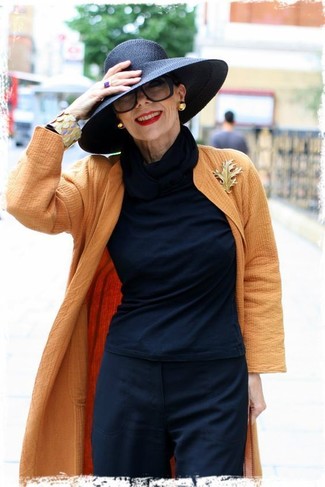 Black Sunglasses Outfits For Women After 60: 