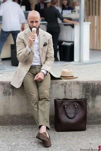 Charcoal Pocket Square Spring Outfits: 