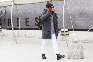 How to Wear a Charcoal Duffle Coat (13 looks) | Men&39s Fashion