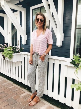 Silver Bracelet Relaxed Outfits: 