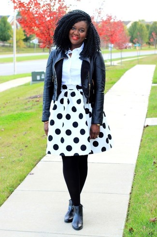 Black Tights Outfits: 