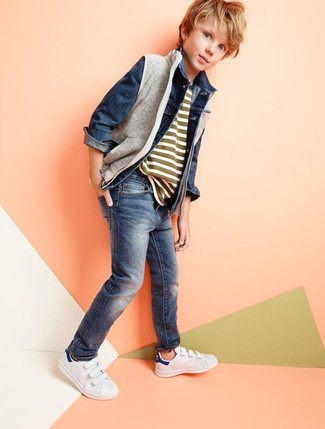 Denim Jacket Outfits For Boys (11 ideas & outfits) | Lookastic