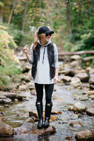 Black Cap with Leggings Outfits (9 ideas & outfits)