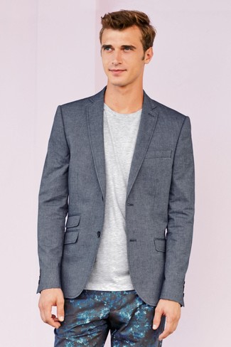 X Tailored By Caruso Single Breasted Blazer