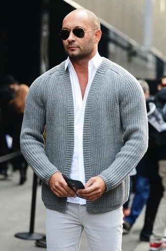 Long Sleeve Fitted Cardigan