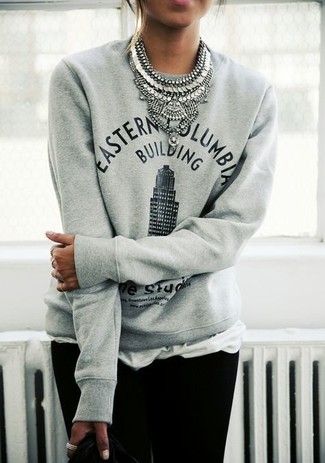 Marika Marble Print Sweater