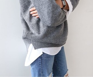 Silver Lining Raglan Sweater