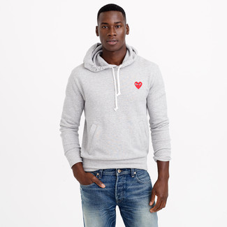 Gray Small Arch Hoodie