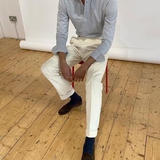 Super Skinny Suit Trousers In White