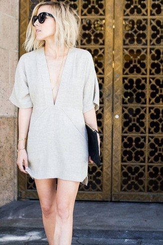 Oversized Structured Dress