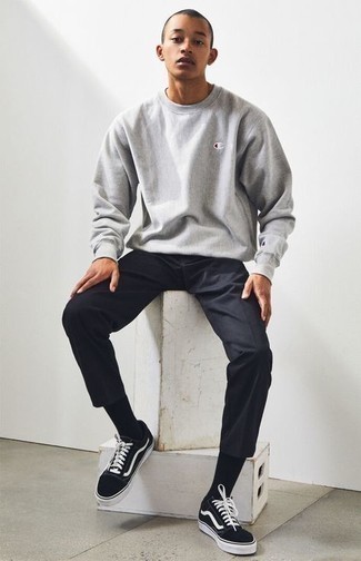 Grey Basic Chic Sweatshirt