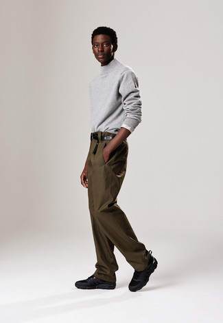 Gray Easy Trousers