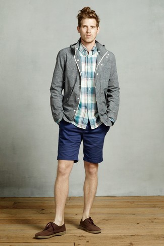 Homme Jersey Shorts With Drawstring Waist And Raw Hem
