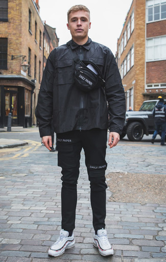 Black Ff Vertigo Backpack Jacket