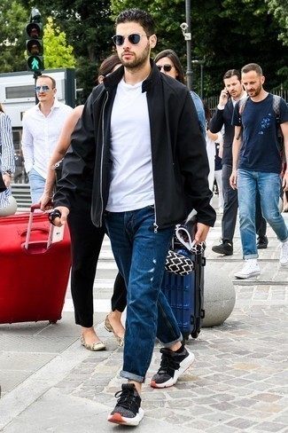 Brixton Slightly Distressed Denim Jeans Colter